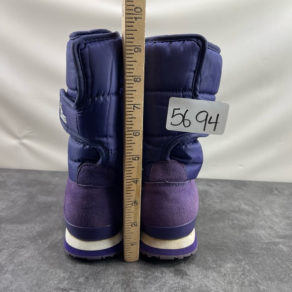 Rubber Duck Women’s Shoes Purple 8.5 W Wide Suede Slip On  Waterproof Boots - Picture 7 of 16